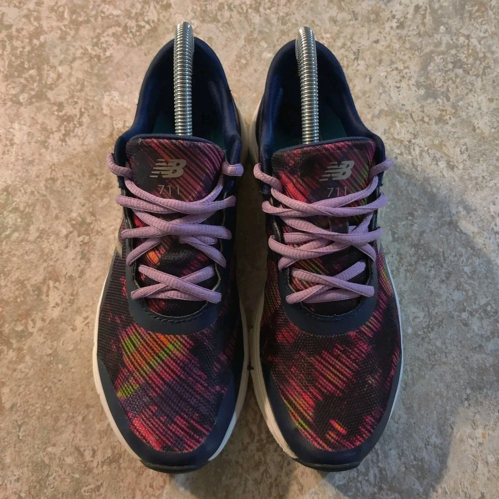 New Balance 711 Shoes Women's 7.5 D Running Gym Comfort Sneakers Rainbow